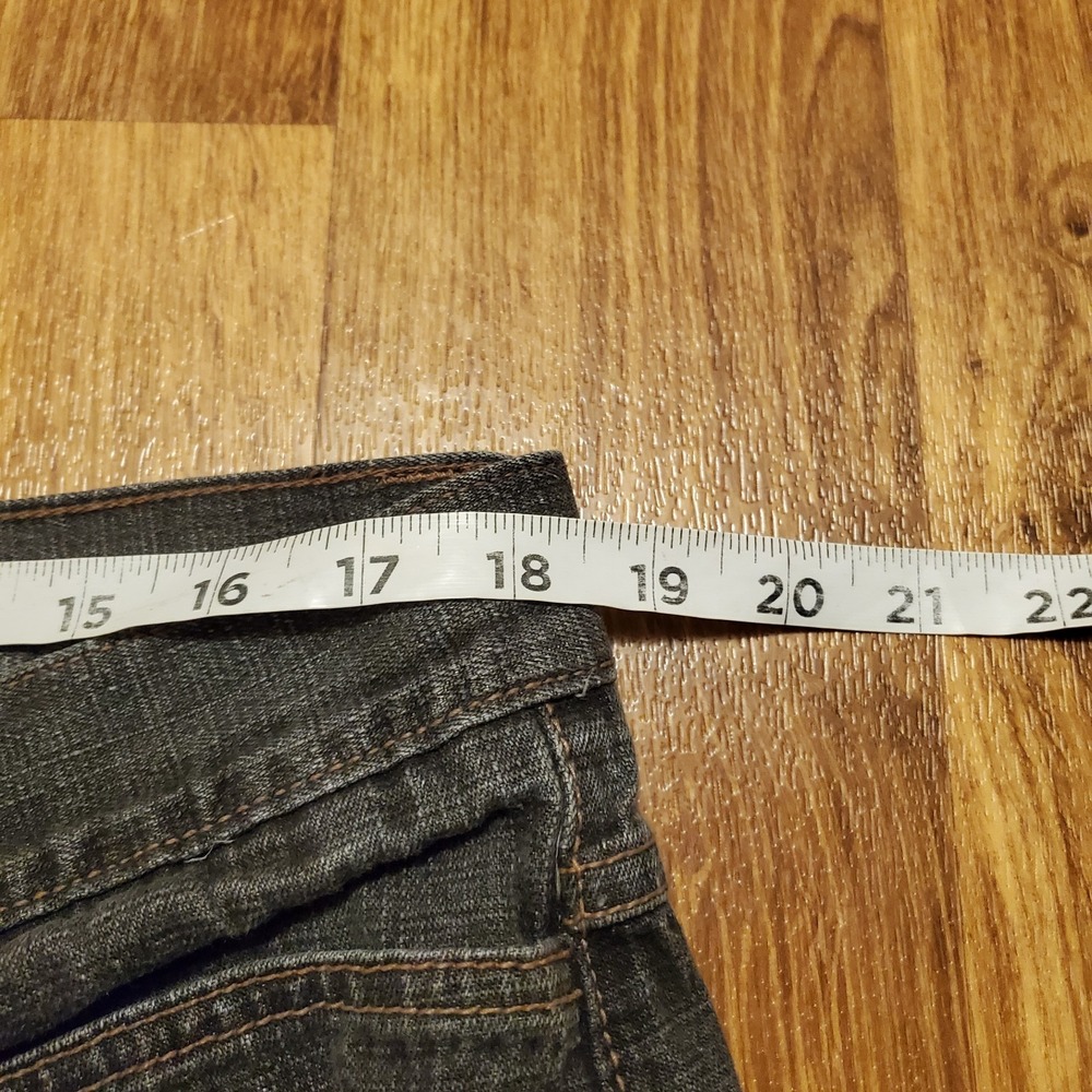 Vintage 90s Karl Kani‎ Jeans Men 38x33 Black Baggy Wide Leg Carpenter Hip Hop - Picture 7 of 12